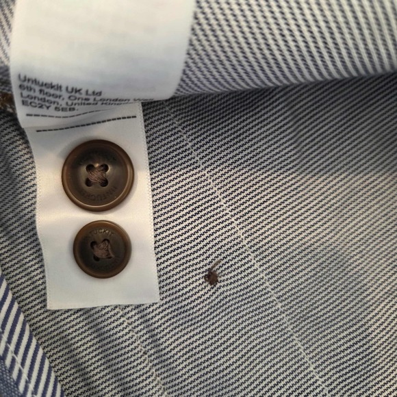 UNTUCKIT Men's Slim Fit Classic Chino Pants Brown W32 L30 Cotton Blend - Picture 12 of 15